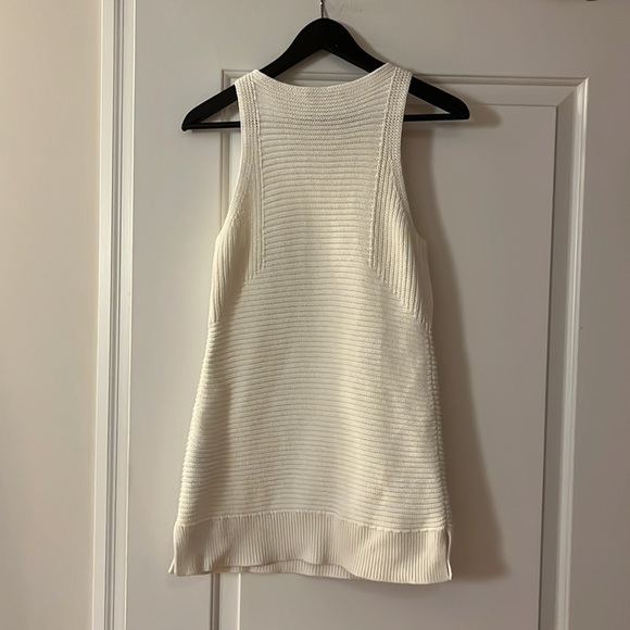 Allsaints Arleta Knitted Vest (tank top). Size small. Ivory White. - Picture 4 of 11